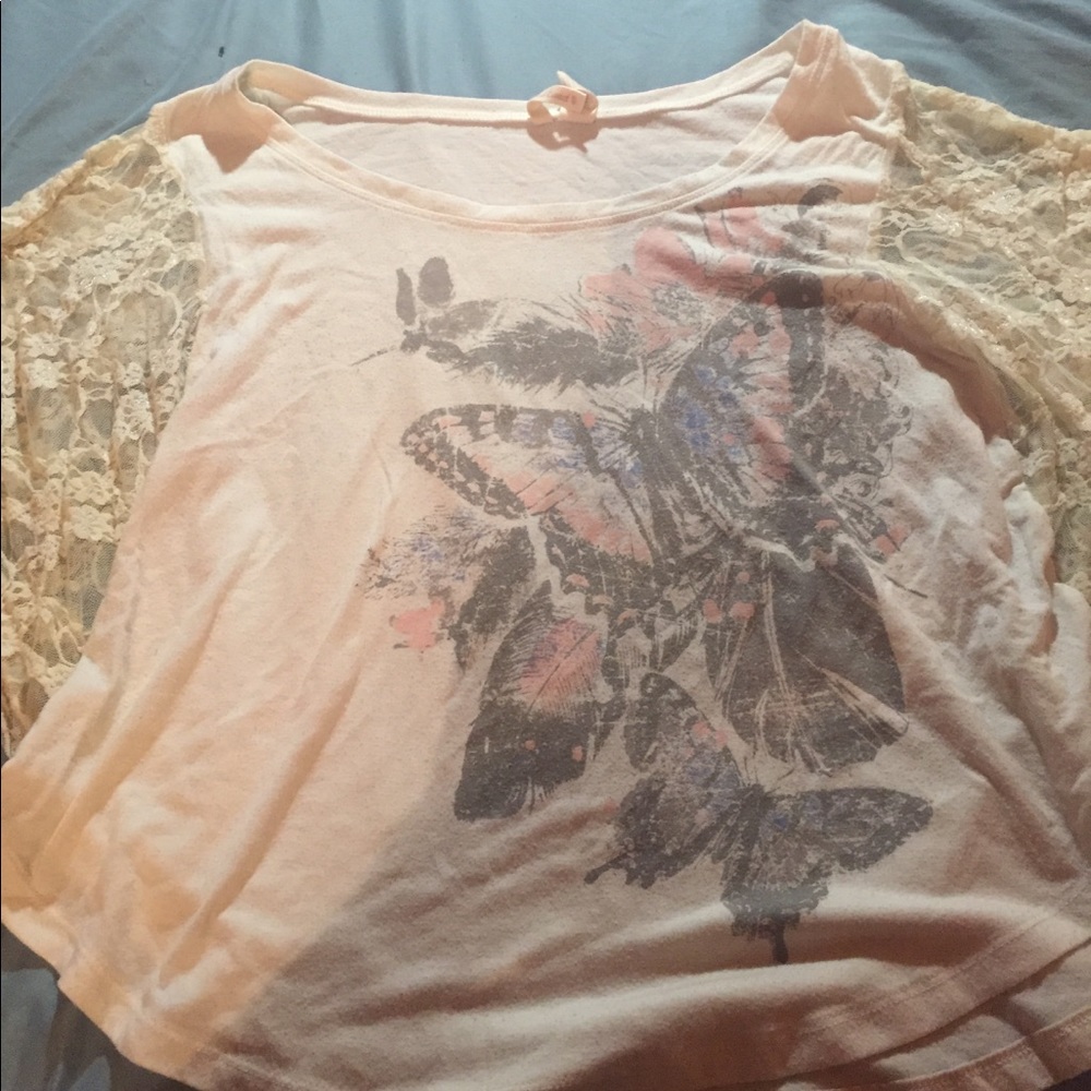 Off the shoulder crop top